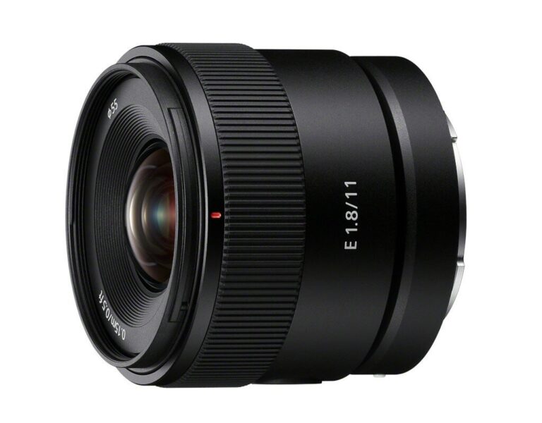 Obiektyw Sony E 11 mm F1.8 APS-C SEL11F18