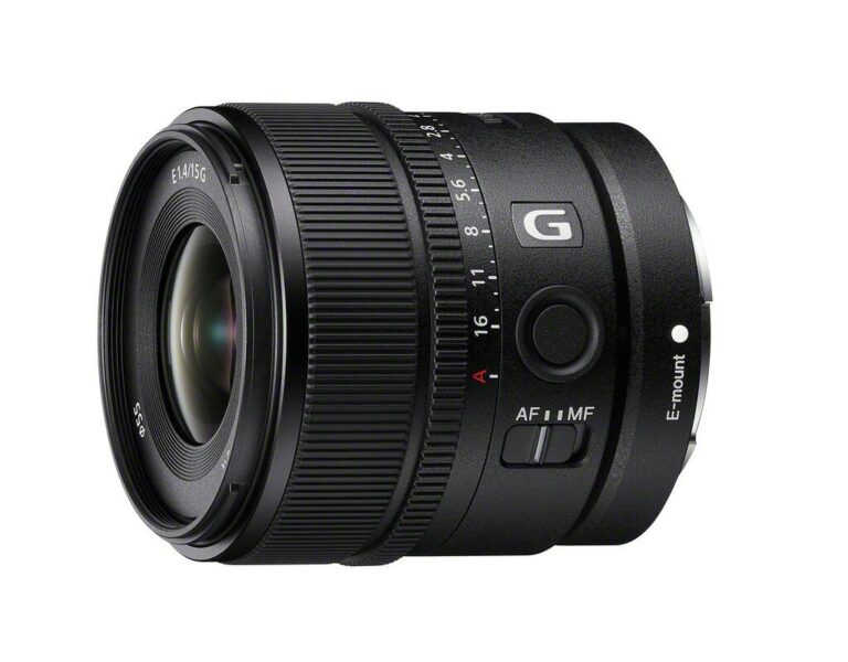 Obiektyw Sony E 15 mm F1.4 G APS-C SEL15F14G