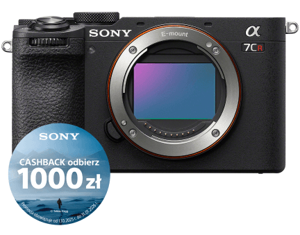 Sony Alpha ILCE7CRB Pełnoklatkowy aparat bezlusterkowy ILCE7CR (body)