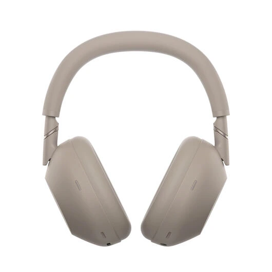 Słuchawki bezprzewodowe Sony WH-1000XM6T (piaskowe) z zaawansowaną redukcją szumów i doskonałym dźwiękiem.
