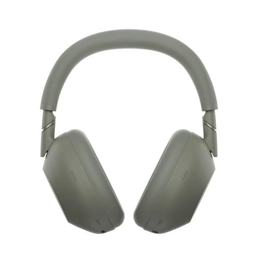 Słuchawki bezprzewodowe Sony WH-1000XM6G w kolorze oliwkowym z nowoczesnym designem