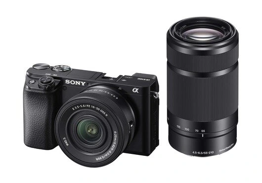 Aparat Sony Alpha 6100A BODY z szybkim AF i 4K, idealny do vlogów.