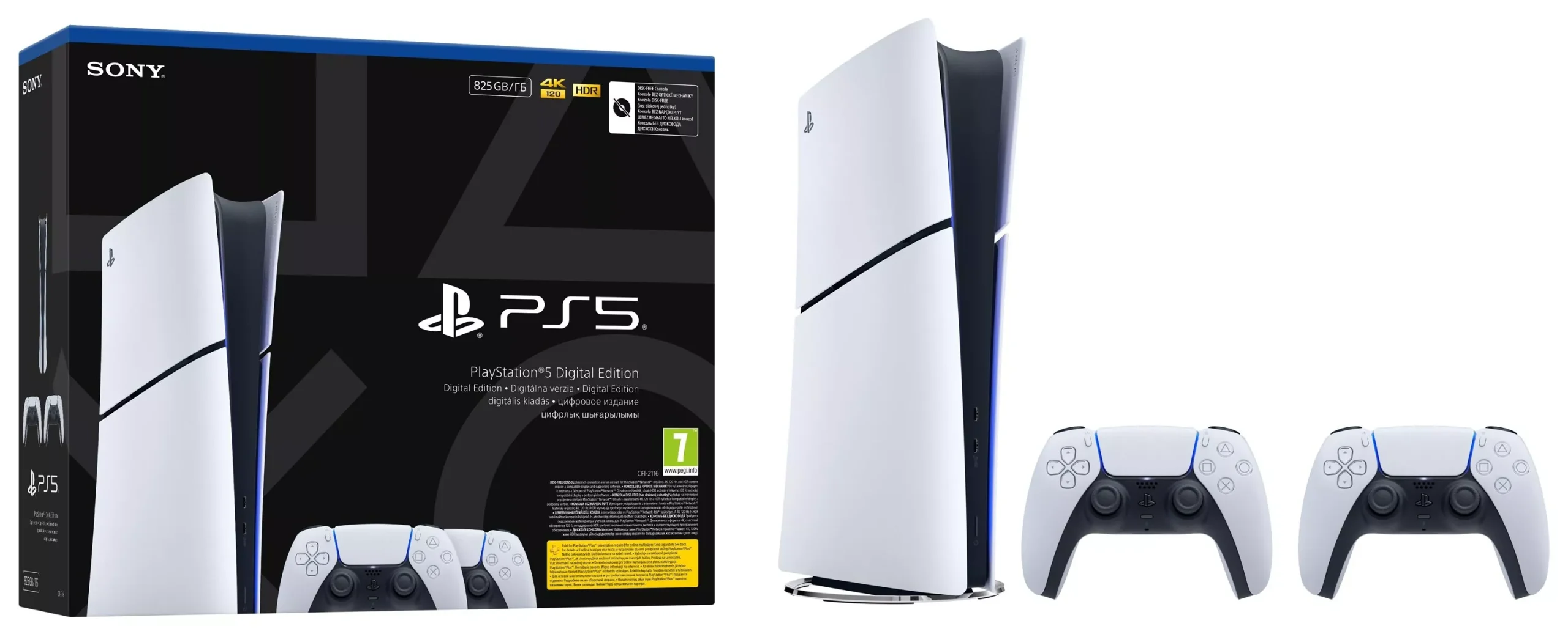 Konsola Sony PlayStation 5 Digital Slim